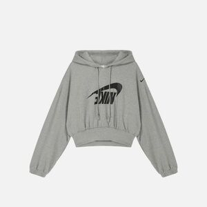 Women’s Nike oversized cropped French terry hoodie